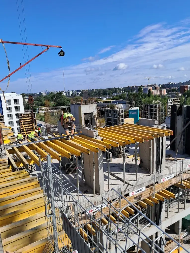 Postęp prac inwestycji Home Factory, Warszawa Praga Północ