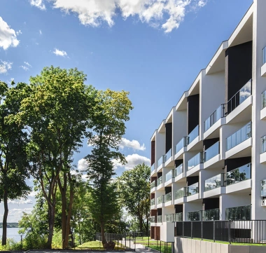 Budynek inwestycji Rezydencja Zegrze I