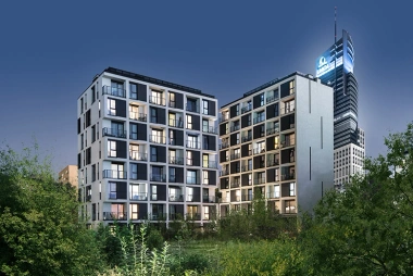 Budynek inwestycji Rezydencja Konrada